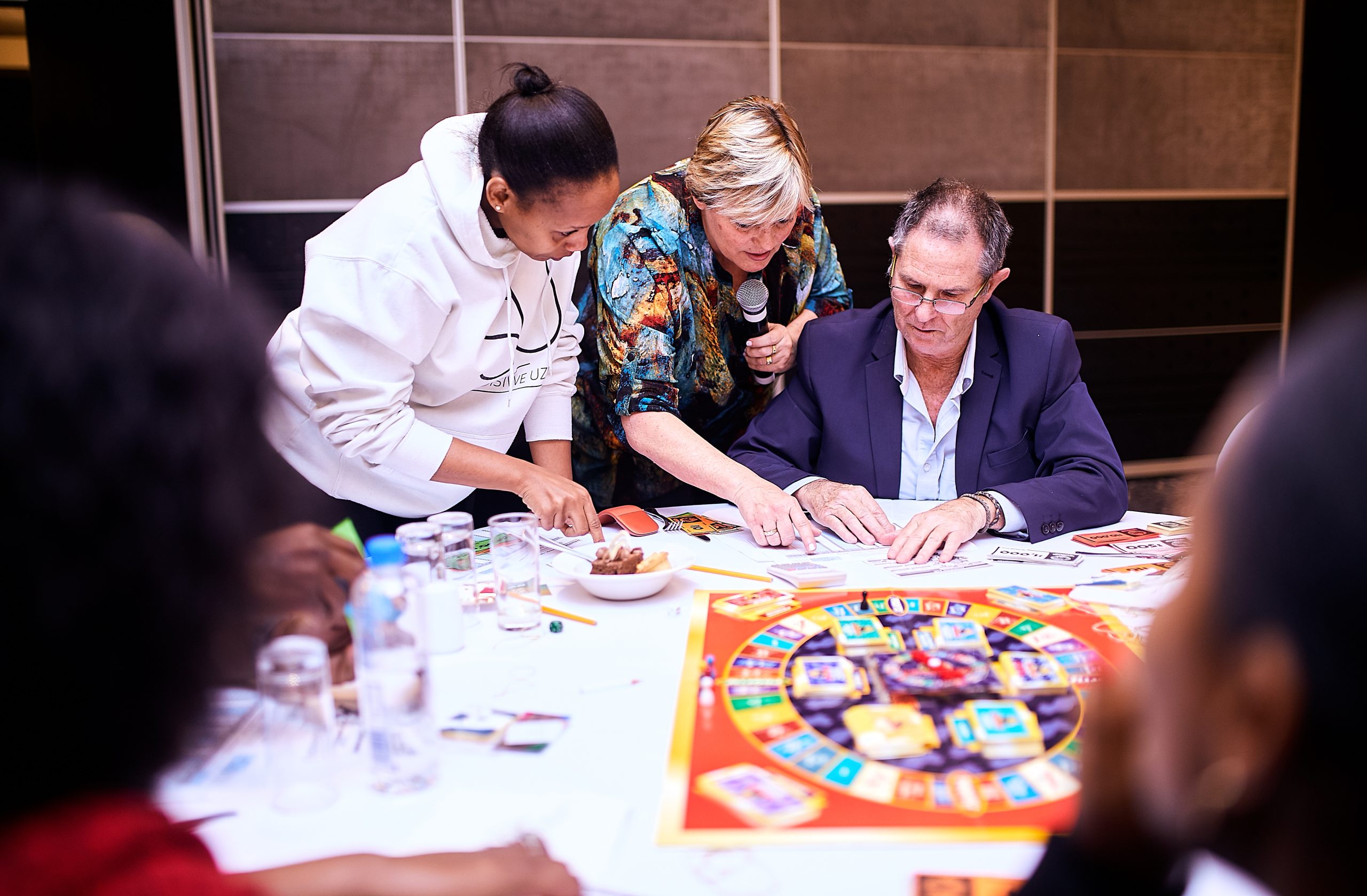 SAHL SIMULATION ActionCOACH and business owners engaging in conversation